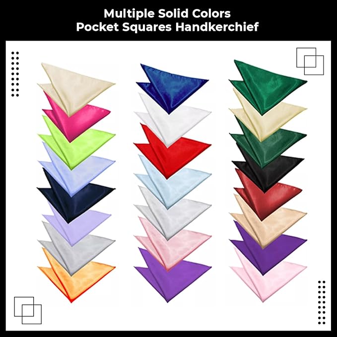 Baby Pink pocket squares for suits
