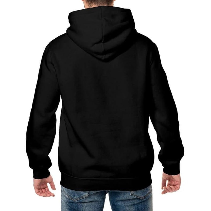 Aamera Mens Zip Up Hoodie Sweatshirt Black - Aamera Fashion
