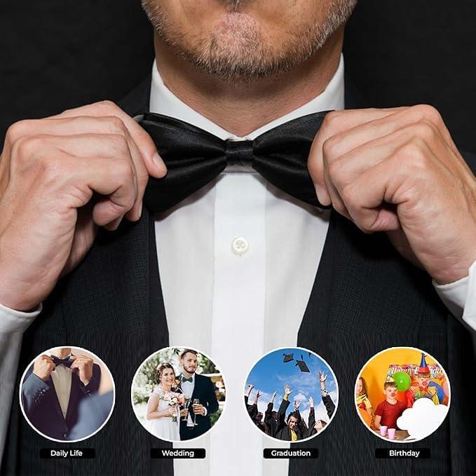 Maroon Bow Tie for Men - Aamera Fashion