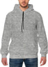 Aamera Mens Pullover Hoodies Sweatshirt Grey - Aamera Fashion