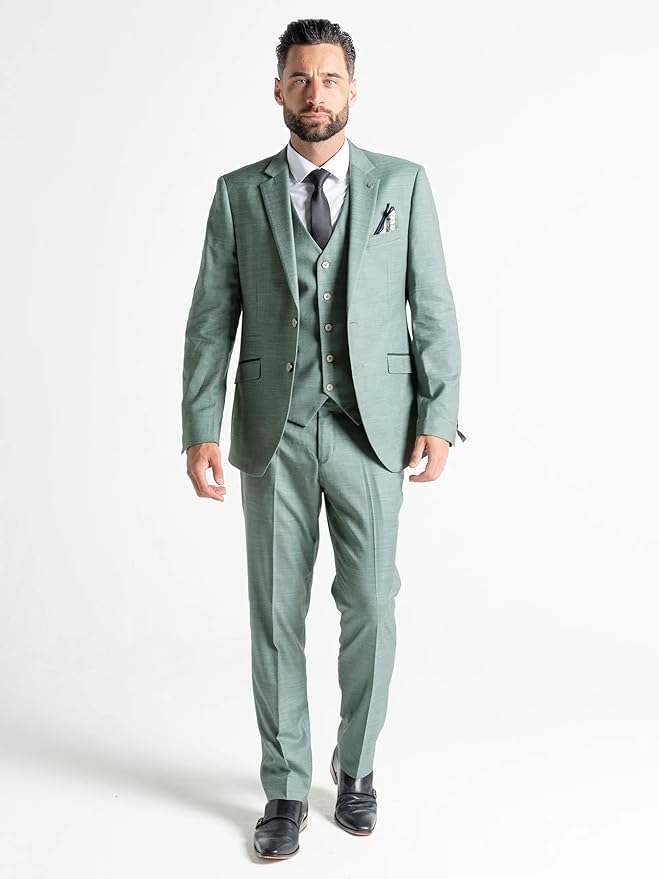 Henry Green 3-Piece Slim Fit Suit for Men