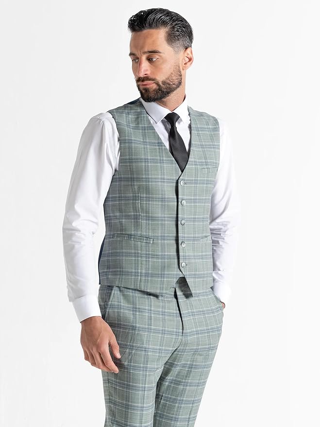Buy Mens Kensington Olive Green Tailored Fit Wool Blend Suit – Weddings, Business Meetings, and Formal Occasions Suit Order Suit Online. - The Tie Company