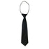 Black silk childrens ties - Aamera Fashion