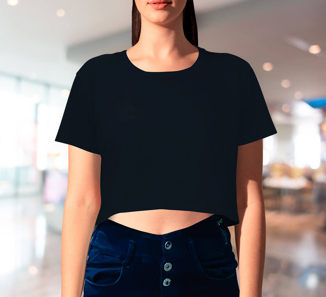 Customized Women’s Organic Crop Top