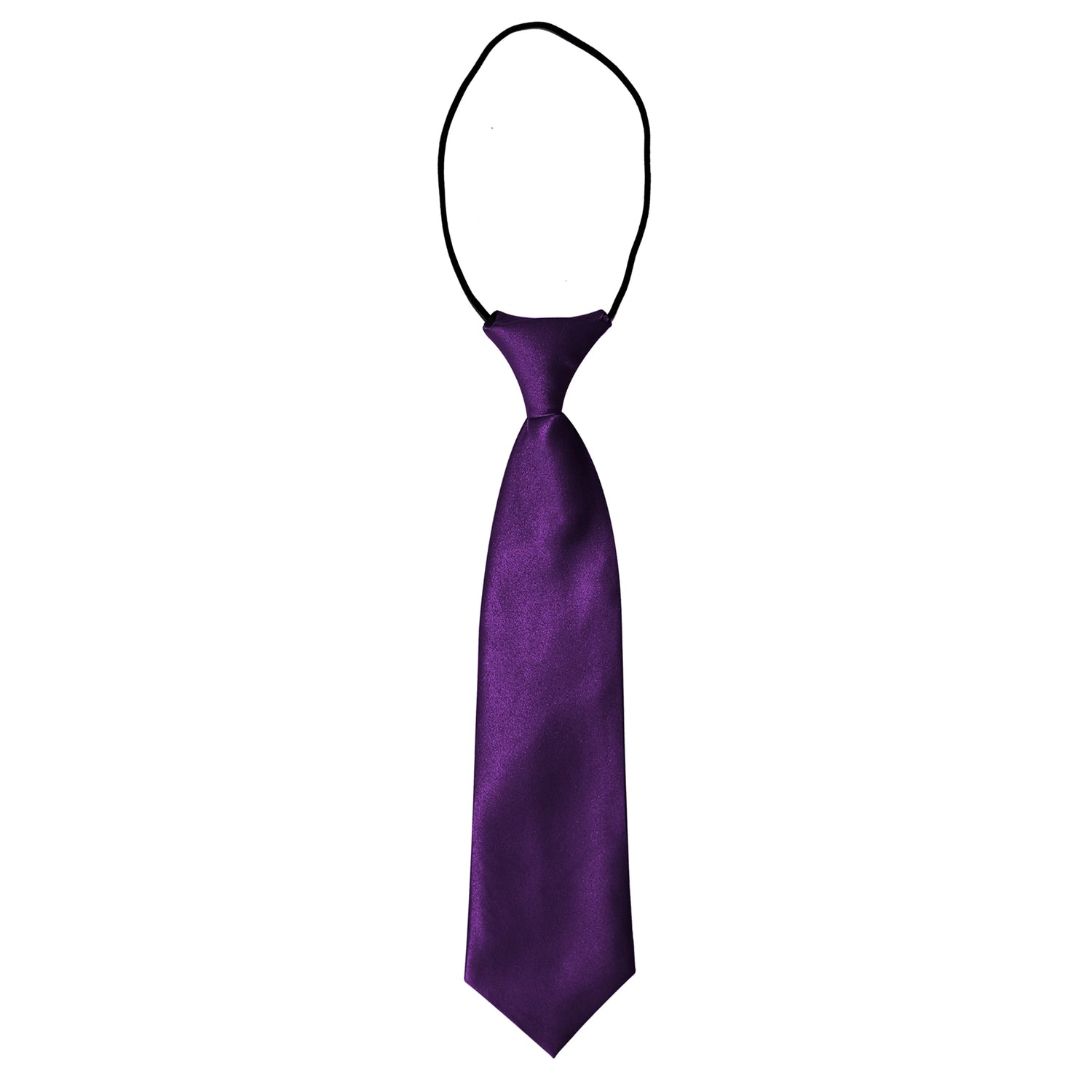 Cadbury Purple silk boys ties - Aamera Fashion