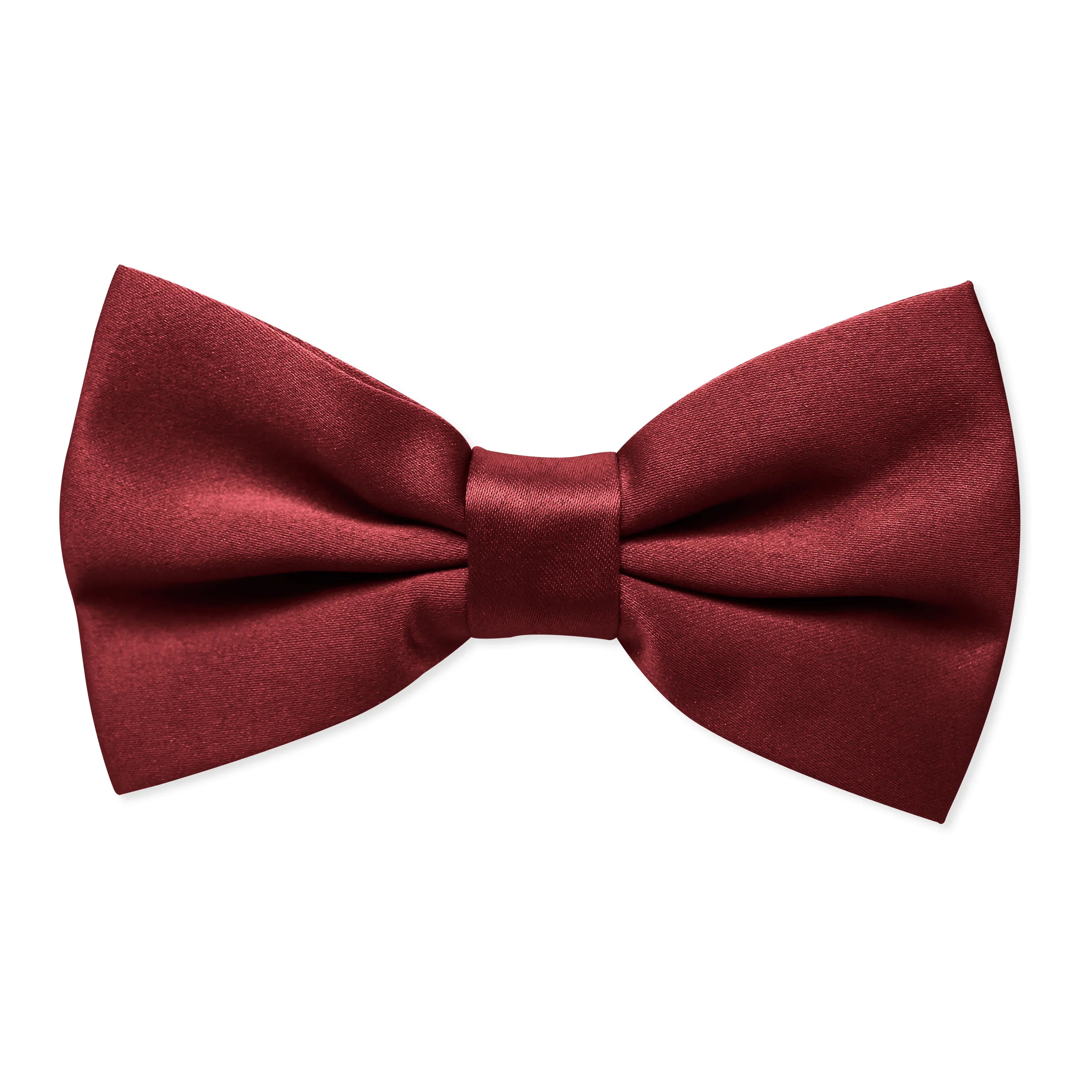 Maroon Bow Tie for Men - Aamera Fashion