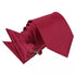 Maroon Tie, Pocket Square and cufflinks sets - Aamera Fashion