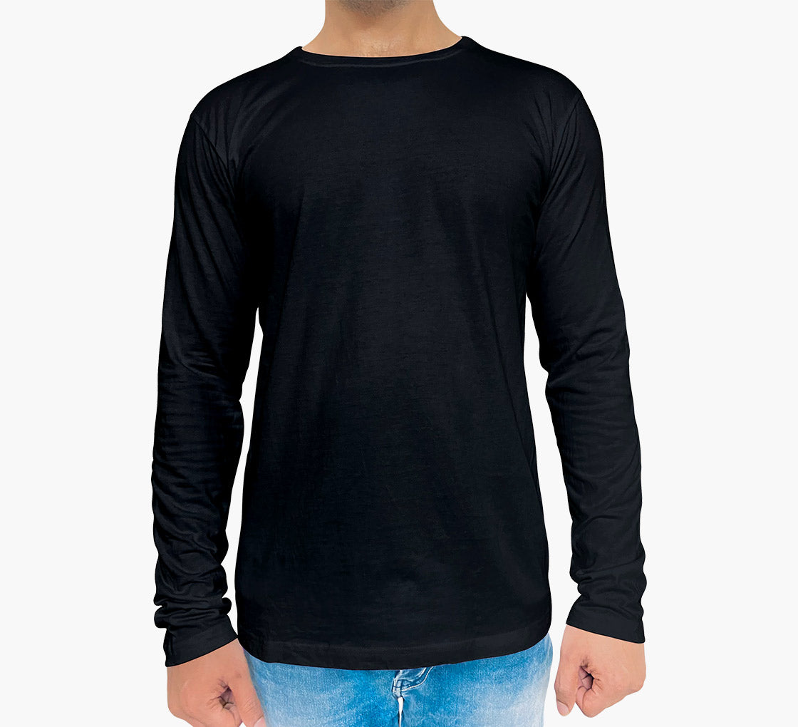 Customized Men’s Long Sleeves T-Shirt | Soft, Stylish & Everyday Comfort