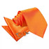 Orange Tie, Pocket Square and cufflinks sets - Aamera Fashion