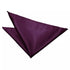 Plum pocket squares for suits - Aamera Fashion