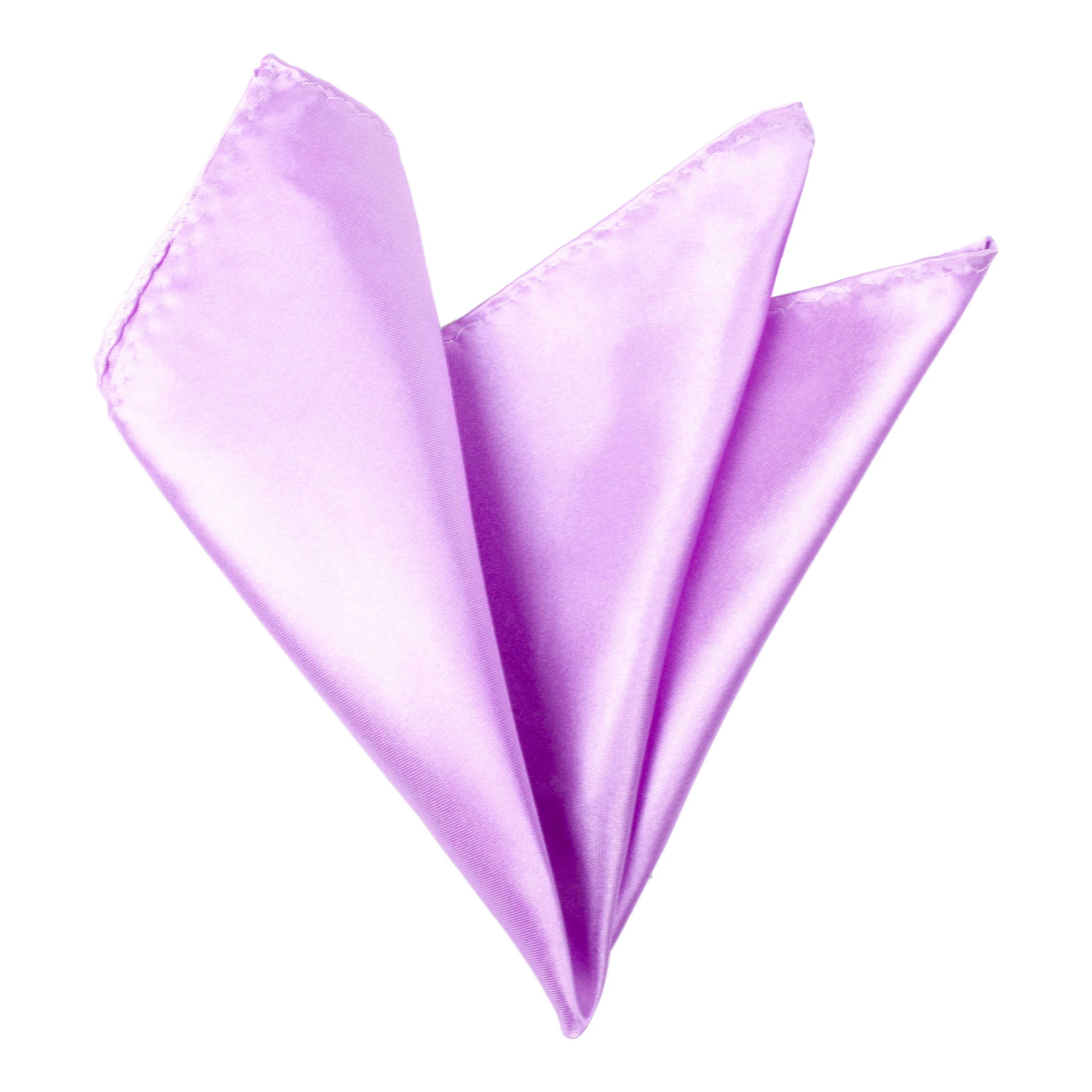 Purple folding of pocket square - Aamera Fashion