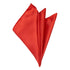 Red folding of pocket square - Aamera Fashion