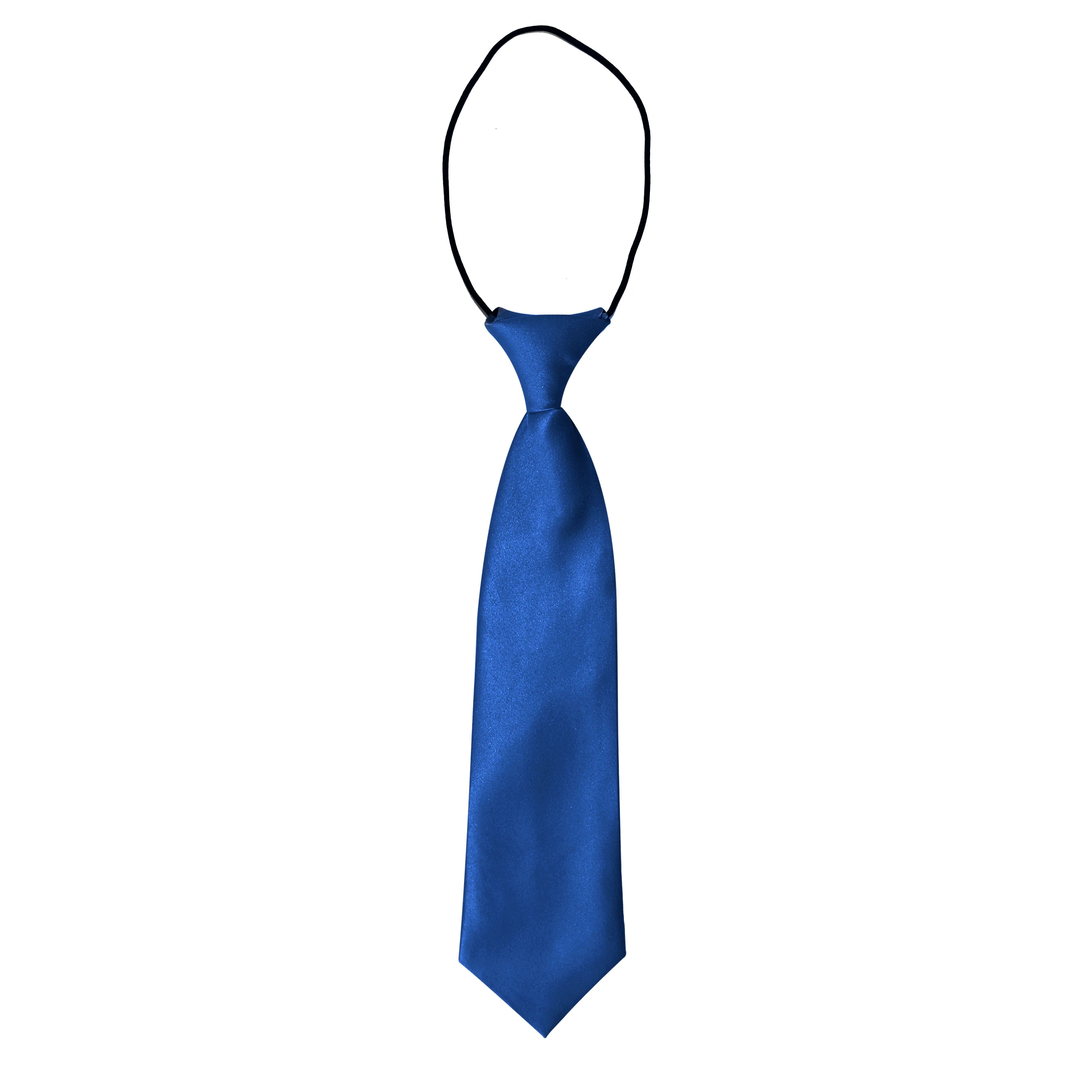 Royal Blue silk boys ties - Aamera Fashion