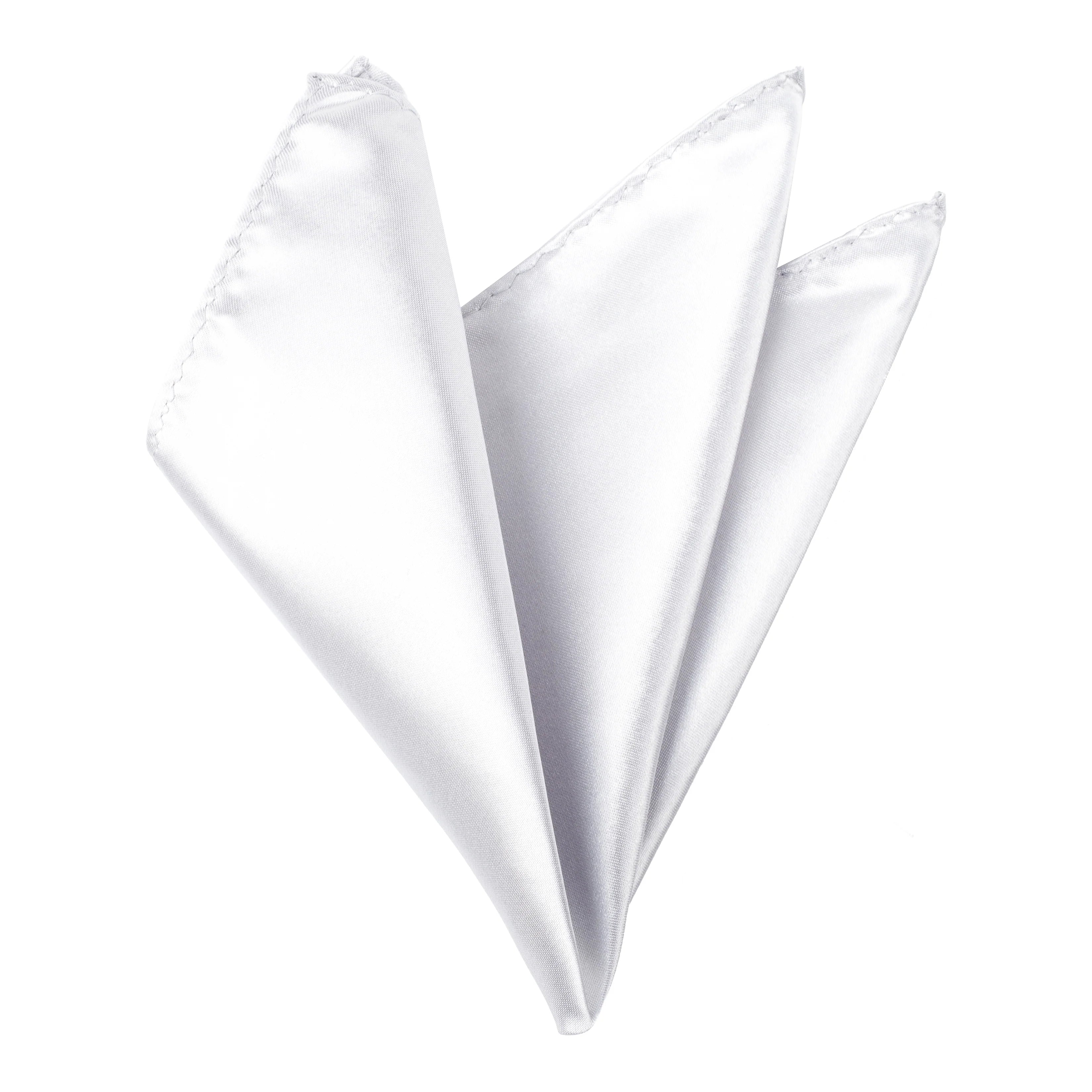 White folding of pocket square - Aamera Fashion