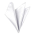 White folding of pocket square - Aamera Fashion