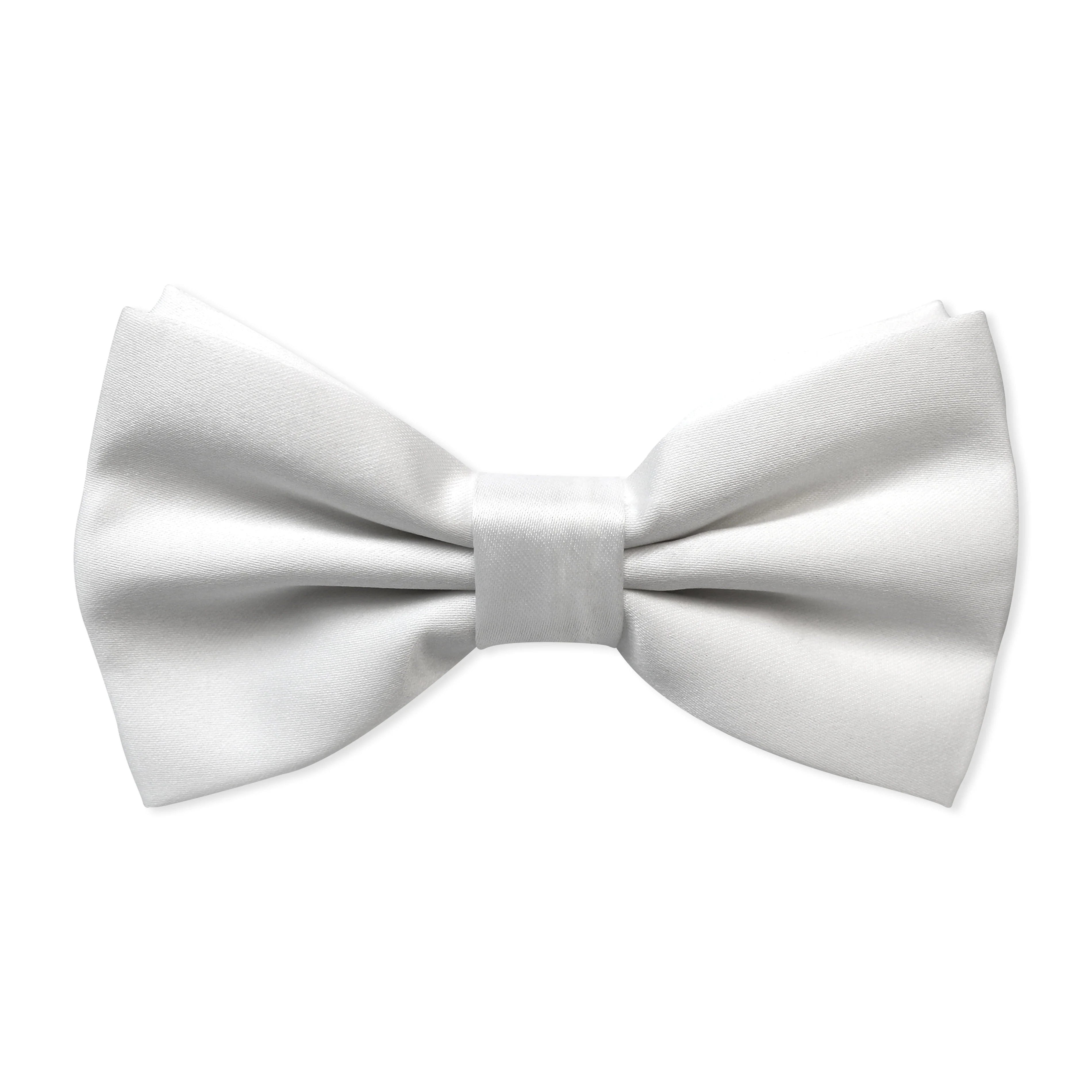 White Bow Tie for Men - Aamera Fashion