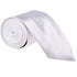 White Skinny Slim Tie - Aamera Fashion