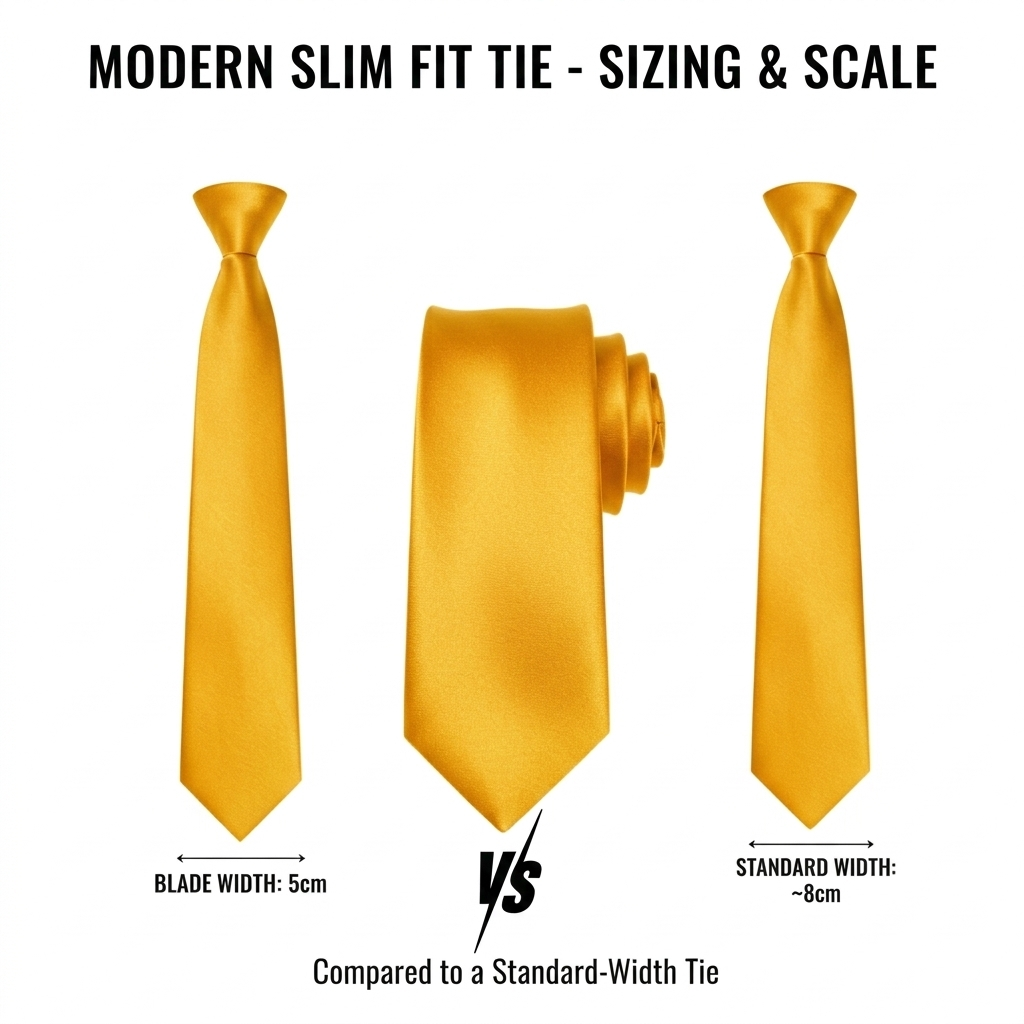 Yellow Classic Skinny Men&