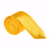 Yellow Skinny Slim Tie - Aamera Fashion