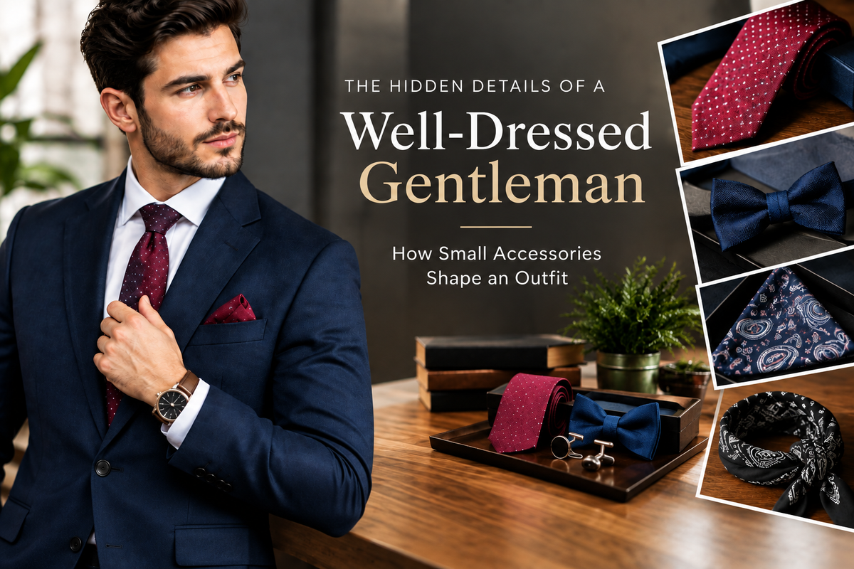 The Hidden Details of a Well-Dressed Gentleman: How Small Accessories Shape an Outfit