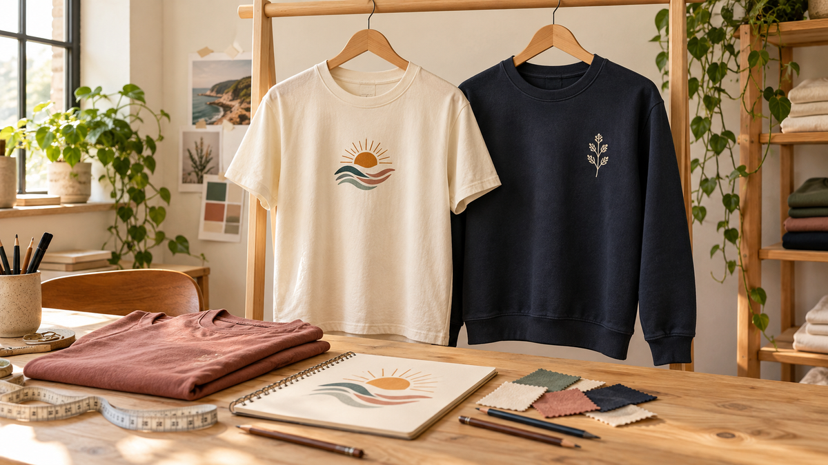 How to Create Custom T-Shirts and Sweatshirts for Your Own Style