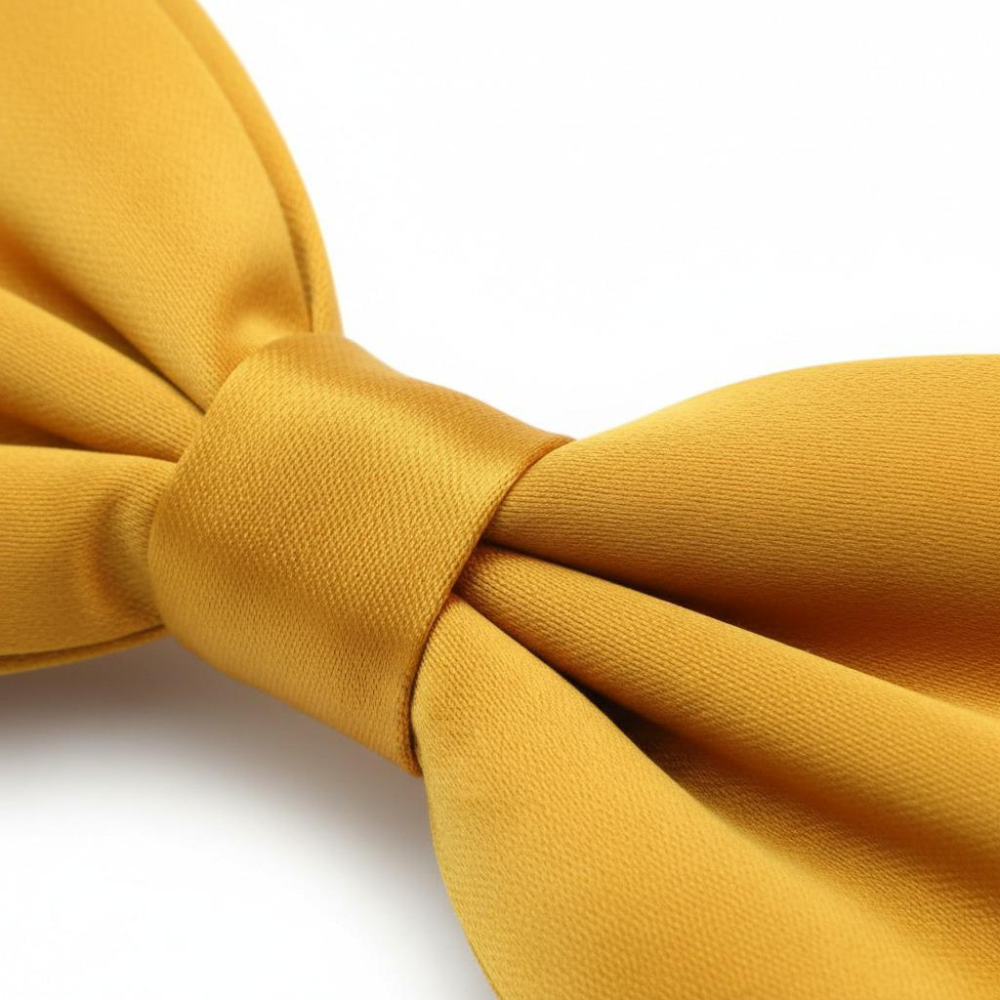 Yellow Bow Tie for Men