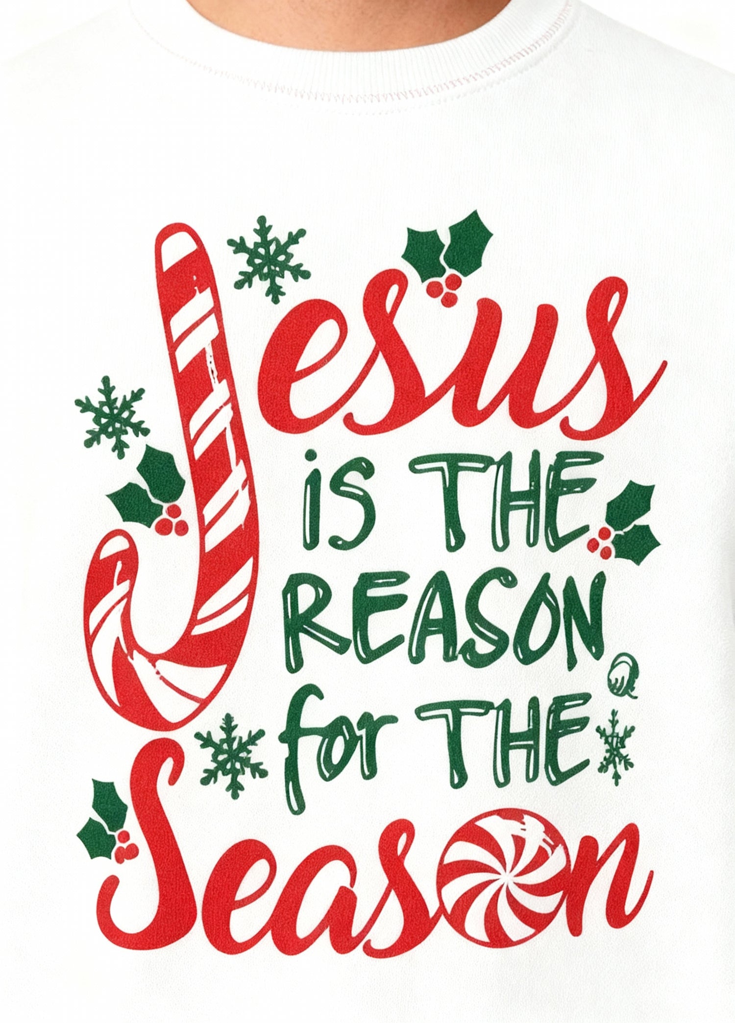 Jesus Is the Reason for the Season Christmas Sweatshirt
