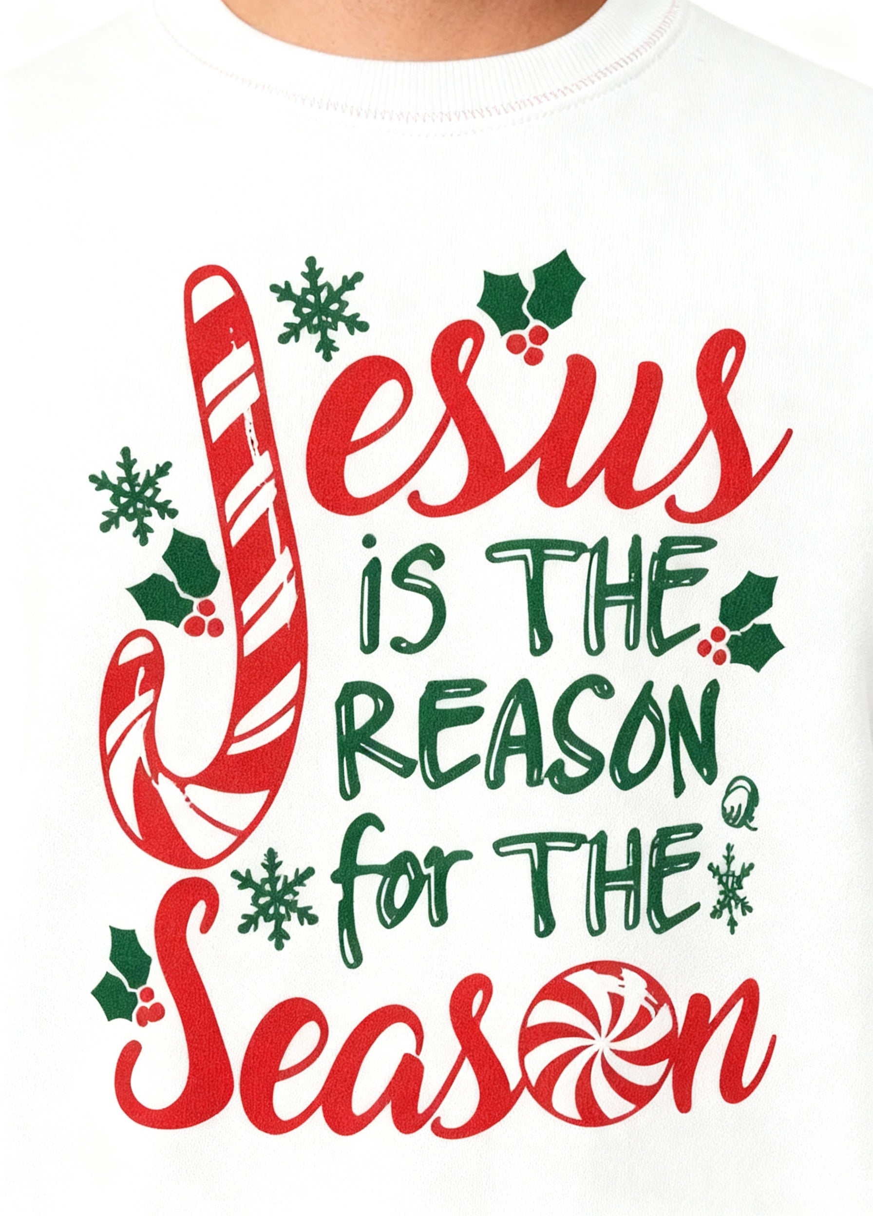 Jesus Is the Reason for the Season Christmas Sweatshirt