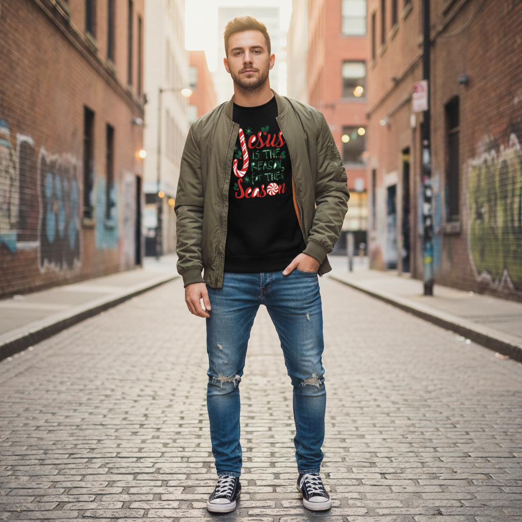 Jesus Is the Reason for the Season Christmas Sweatshirt