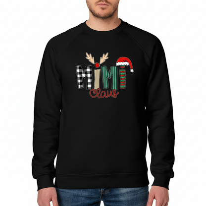 Mimi Claus” Sweatshirt – Cute Grandparent Christmas Design Holiday Festive Jumper