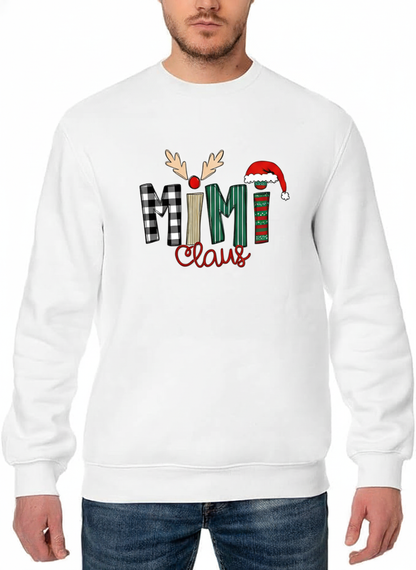 Mimi Claus” Sweatshirt – Cute Grandparent Christmas Design Holiday Festive Jumper