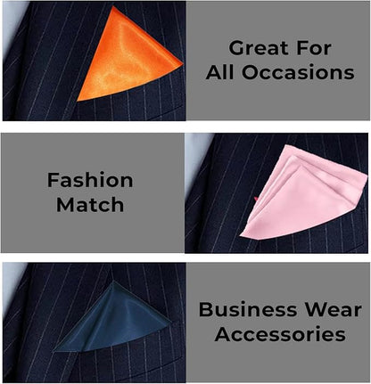 Baby Pink pocket squares for suits