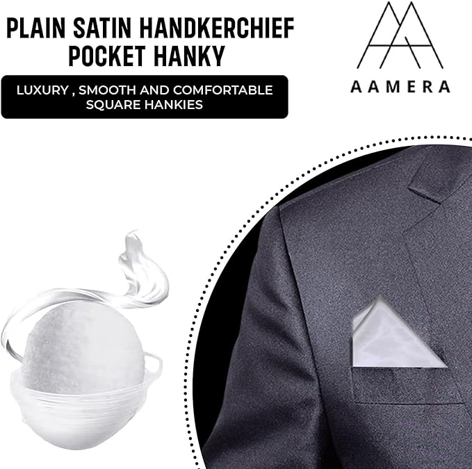 Baby Pink pocket squares for suits