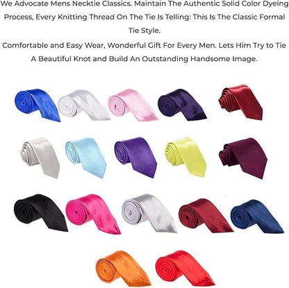 Hot Pink Skinny Slim Tie