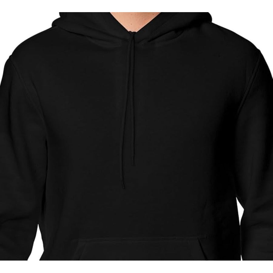 Aamera Mens Zip Up Hoodie Sweatshirt Black - Aamera Fashion