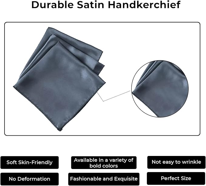 Orange folding of pocket square