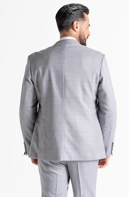 Light Grey Three Piece Suit â€“ Tailored Fit Blazer, Waistcoat, and Trousers â€“ Elegant Formalwear for Weddings and Special Occasions - The Tie Company