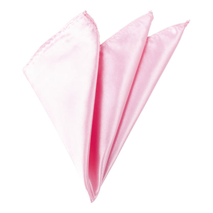 Baby Pink pocket squares for suits