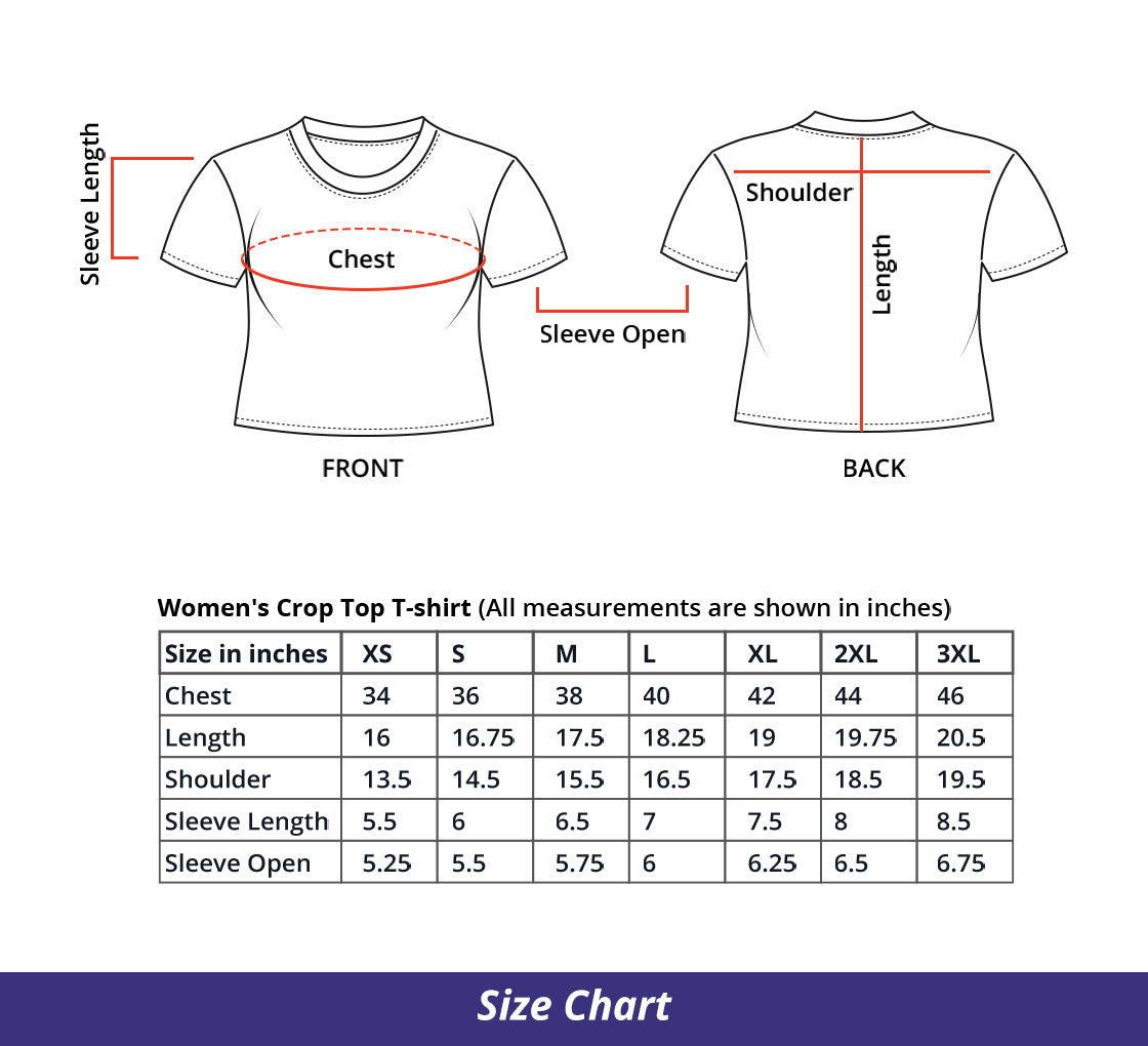 Customized Women’s Organic Crop Top