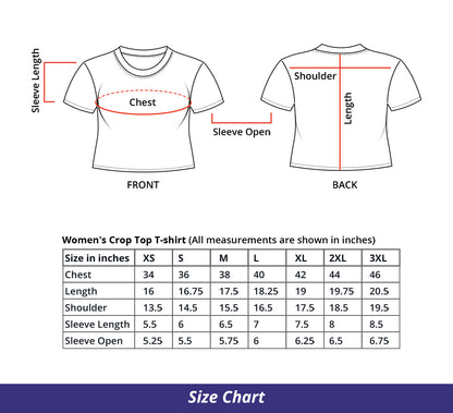 Customized Women’s Organic Crop Top