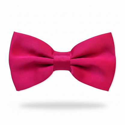 Hot Pink Bow Tie for Men