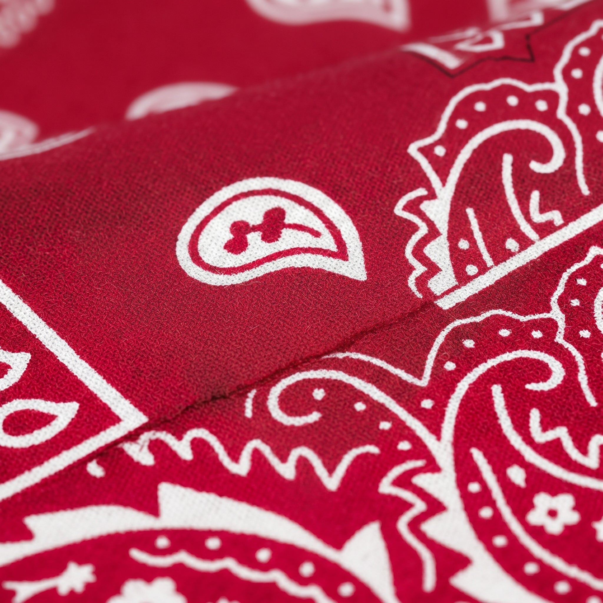 Hot Pink Paisley Cotton Bandana in 3 Pack