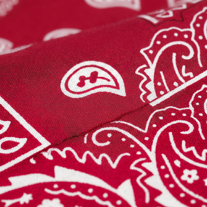 Hot Pink Paisley Cotton Bandana in 3 Pack