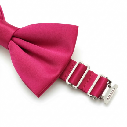 Hot Pink Bow Tie for Men