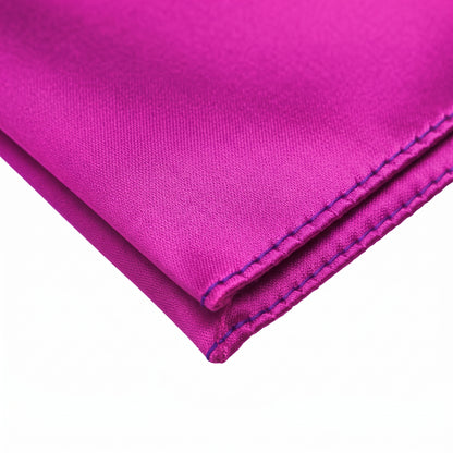 Hot Pink pocket squares for suits
