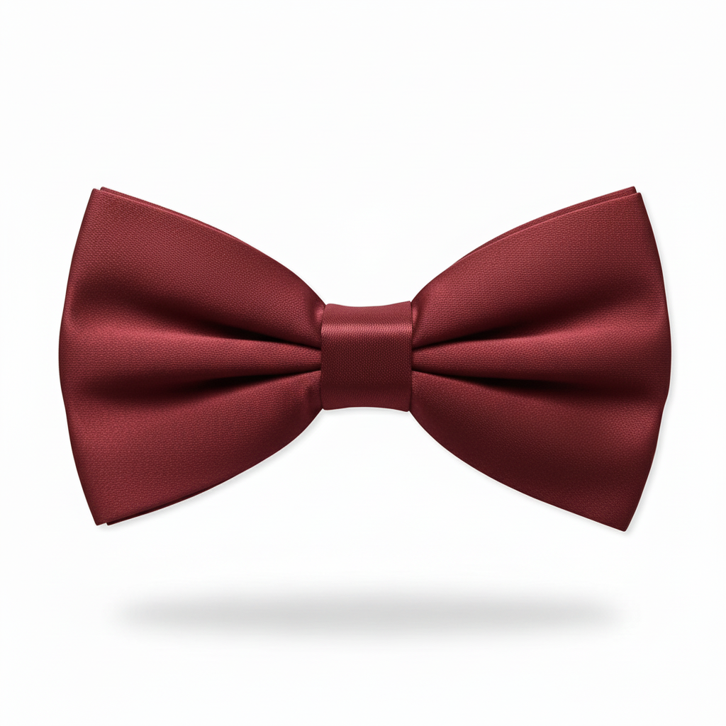 Maroon Bow Tie for Men