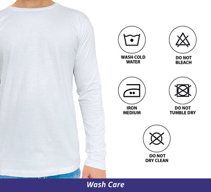 Customize Men’s Organic Long Sleeve Crew Neck T-Shirt – Customized