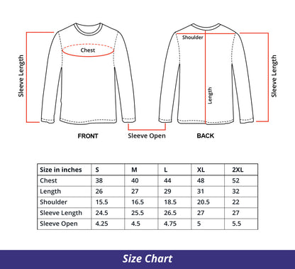 Customize Men’s Organic Long Sleeve Crew Neck T-Shirt – Customized