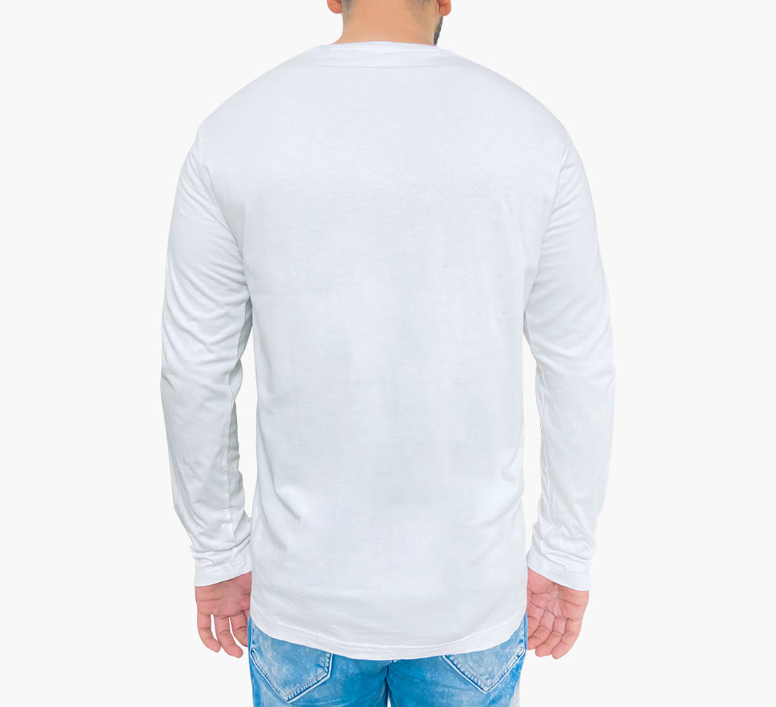 Customized Men’s Long Sleeves T-Shirt | Soft, Stylish &amp; Everyday Comfort