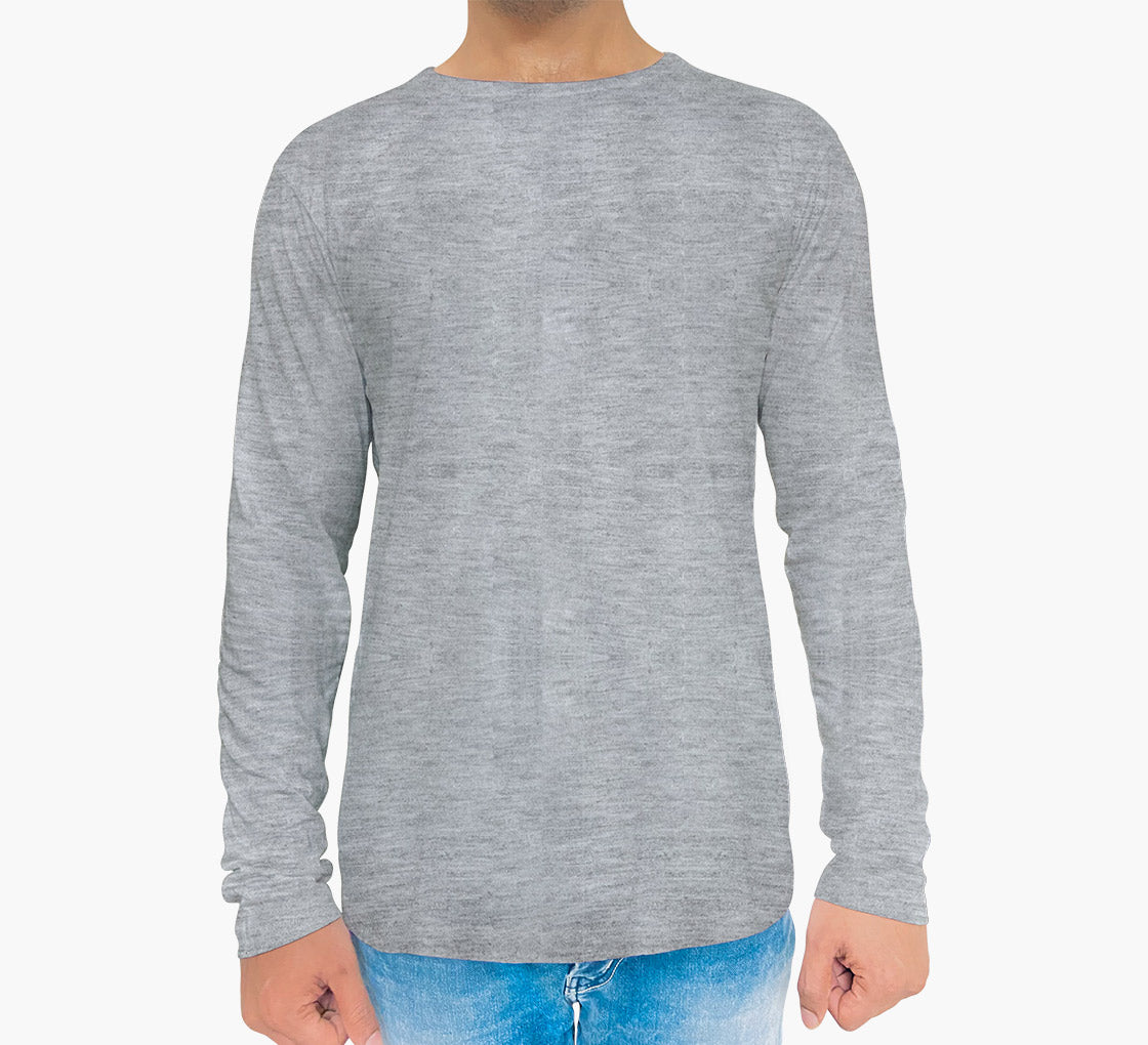 Customized Men’s Long Sleeves T-Shirt | Soft, Stylish &amp; Everyday Comfort